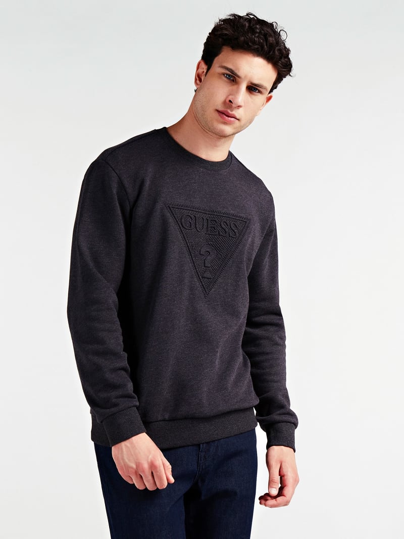 ТОЛСТОВКА С ТРЕУГОЛЬНЫМ ЛОГОТИПОМ Guess ТОЛСТОВКА С ТРЕУГОЛЬНЫМ ЛОГОТИПОМ Guess