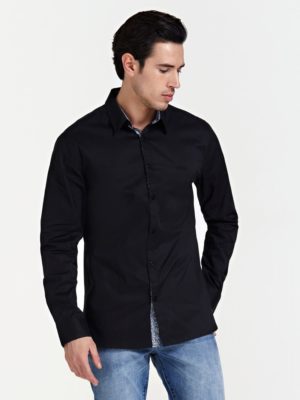 КЛАССИЧЕСКАЯ РУБАШКА С ЛОГОТИПОМ Guess