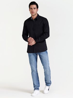КЛАССИЧЕСКАЯ РУБАШКА С ЛОГОТИПОМ Guess