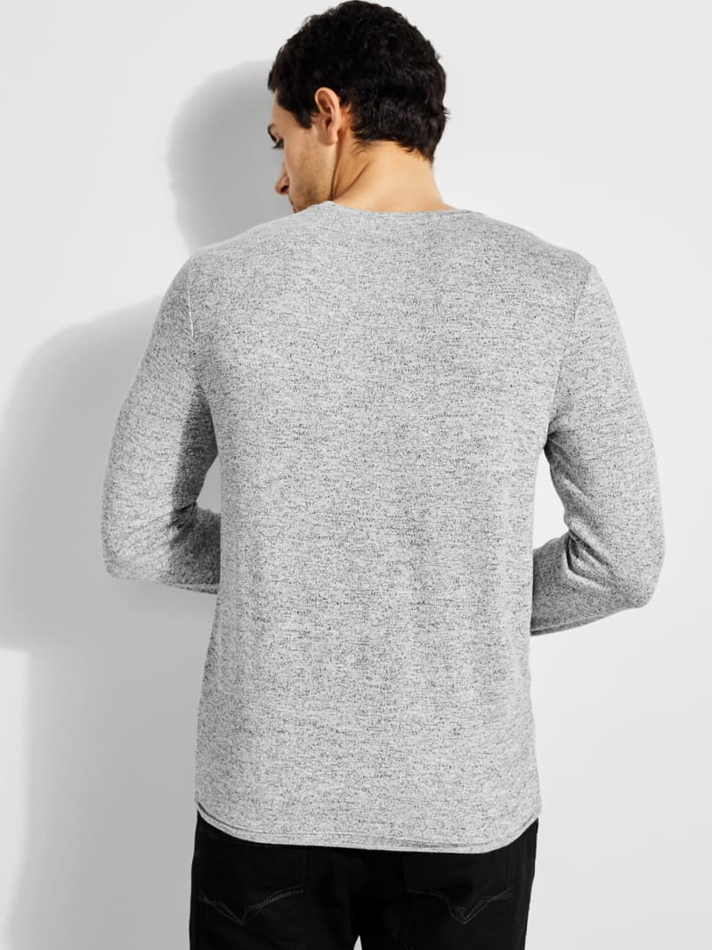 ФУТБОЛКА С МЕЛАНЖЕВЫМ ЭФФЕКТОМ Guess ФУТБОЛКА С МЕЛАНЖЕВЫМ ЭФФЕКТОМ Guess