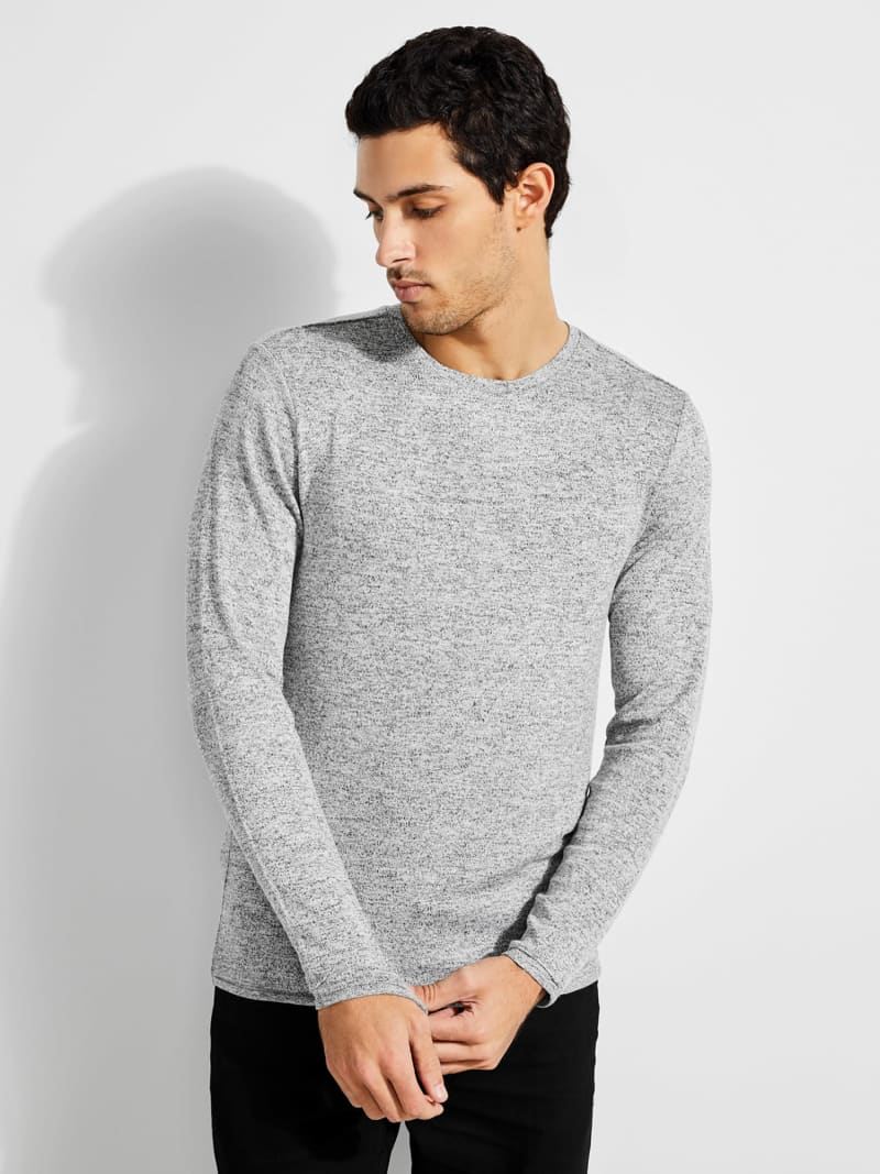 ФУТБОЛКА С МЕЛАНЖЕВЫМ ЭФФЕКТОМ Guess ФУТБОЛКА С МЕЛАНЖЕВЫМ ЭФФЕКТОМ Guess