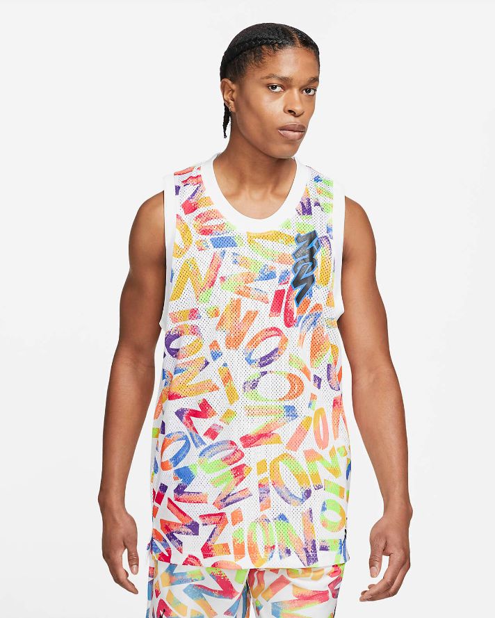 Мужское джерси с принтом Jordan Dri-FIT Zion Jordan Dri-FIT Zion Мужское джерси с принтом Jordan Dri-FIT Zion Jordan Dri-FIT Zion