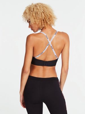 СПОРТИВНЫЙ БЮСТГАЛЬТЕР С ЛОГОТИПОМ НА ЭТИКЕТКЕ Guess