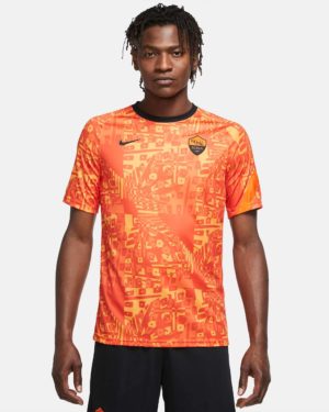 Мужская предматчевая игровая футболка с коротким рукавом A.S. Roma A.S. Roma