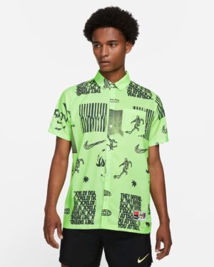 Рубашка с футбольным принтом Nike F.C. Dri-FIT Nike F.C. Dri-FIT