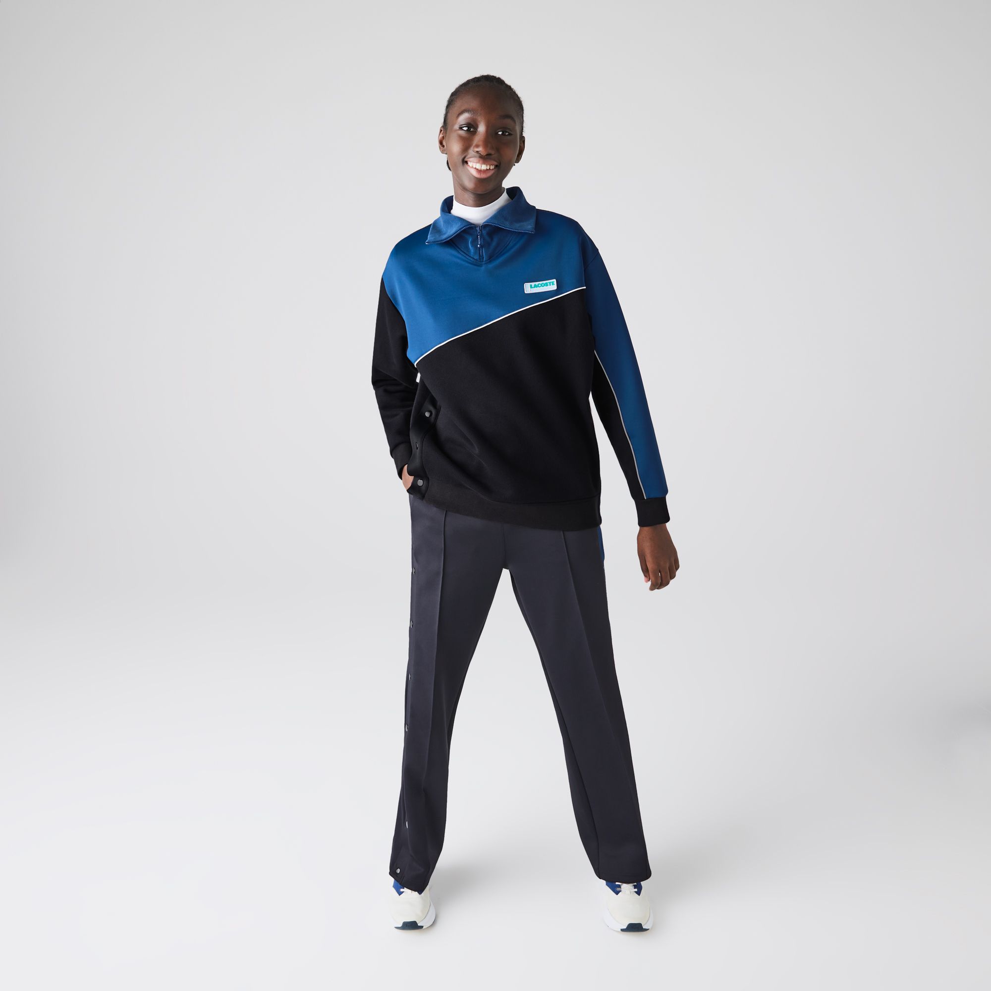 Толстовка Lacoste L!VE , цвет разноцветный, для женщин Толстовка Lacoste L!VE , цвет разноцветный, для женщин