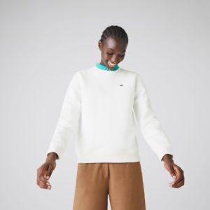 Толстовка Lacoste L!VE , цвет белый, для женщин Толстовка Lacoste L!VE , цвет белый, для женщин