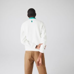 Толстовка Lacoste L!VE , цвет белый, для женщин