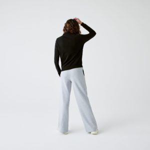 Толстовка Lacoste TENNIS LIFESTYLE , цвет черный, для женщин