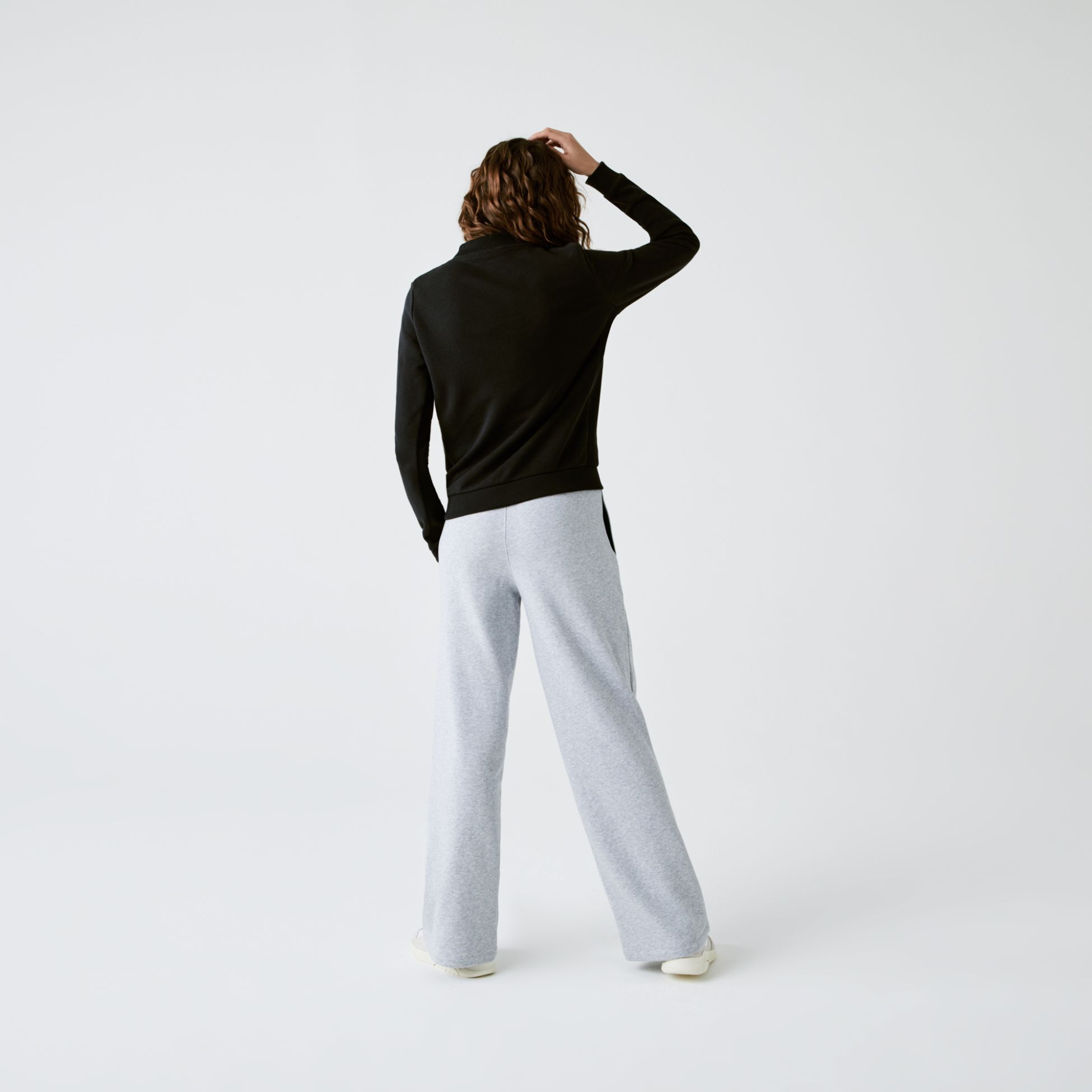 Толстовка Lacoste TENNIS LIFESTYLE , цвет черный, для женщин Толстовка Lacoste TENNIS LIFESTYLE , цвет черный, для женщин