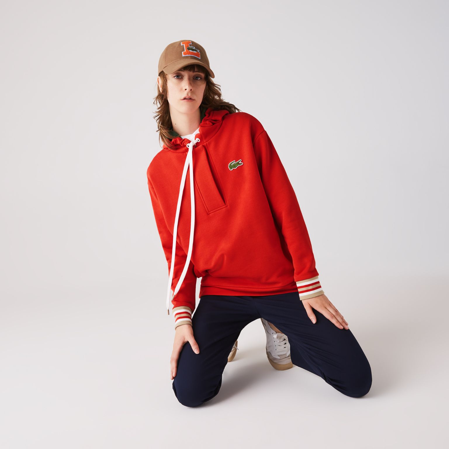 Толстовка Lacoste , для женщин Толстовка Lacoste , для женщин