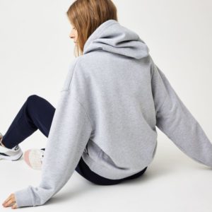 Толстовка Lacoste , цвет серый, для женщин