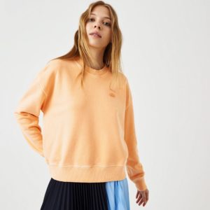 Толстовка Lacoste , цвет оранжевый, для женщин Толстовка Lacoste , цвет оранжевый, для женщин
