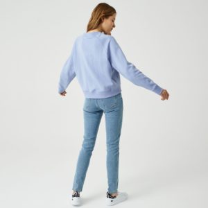 Толстовка Lacoste , цвет фиолетовый, для женщин