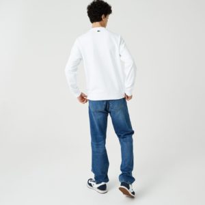 Толстовка Lacoste , цвет белый, для мужчин