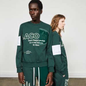 Толстовка Lacoste Fashion Show , цвет зеленый, для мужчин Толстовка Lacoste Fashion Show , цвет зеленый, для мужчин
