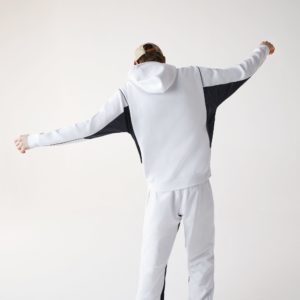 Толстовка Lacoste , цвет белый, для мужчин
