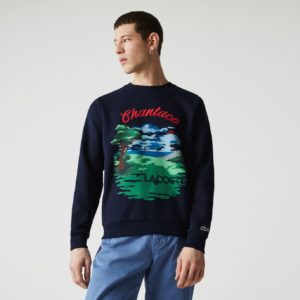 Толстовка Lacoste , цвет синий, для мужчин