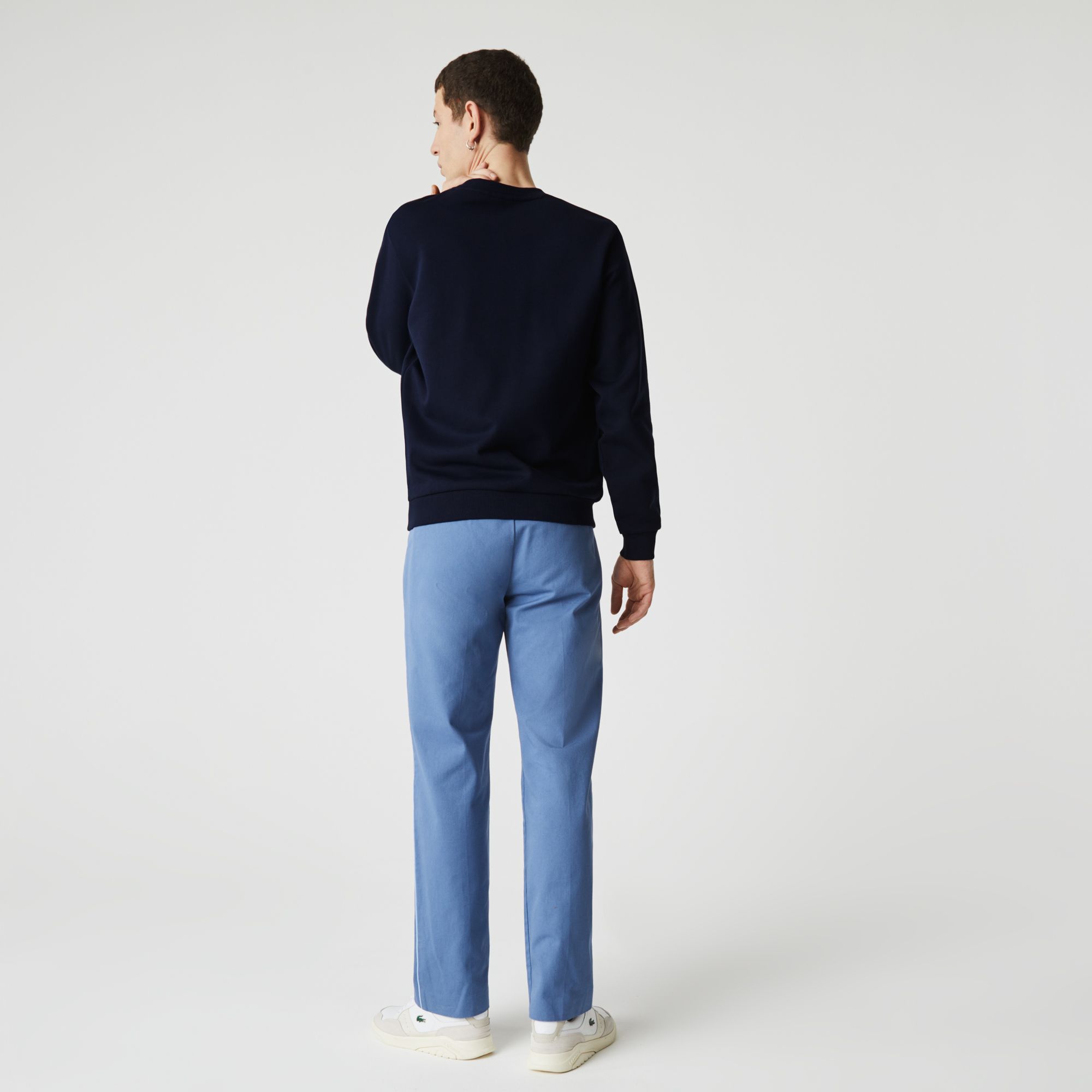 Толстовка Lacoste , цвет синий, для мужчин Толстовка Lacoste , цвет синий, для мужчин