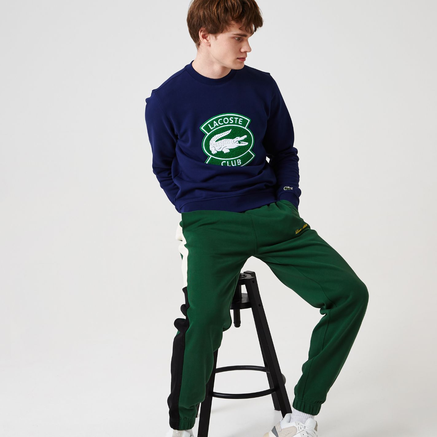 Толстовка Lacoste , цвет синий, для мужчин Толстовка Lacoste , цвет синий, для мужчин