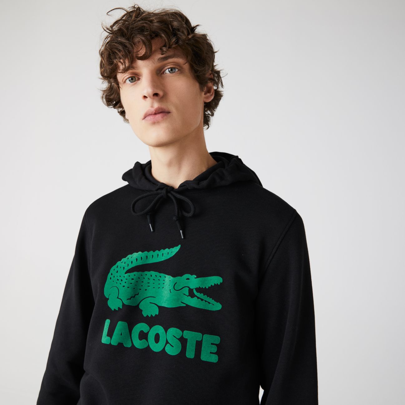 Толстовка Lacose , цвет черный, для мужчин Толстовка Lacose , цвет черный, для мужчин