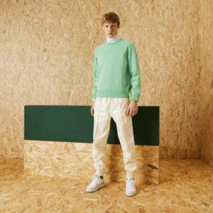 Толстовка Lacoste Unisex FASHION SHOW , цвет зеленый, для мужчин Толстовка Lacoste Unisex FASHION SHOW , цвет зеленый, для мужчин