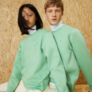 Толстовка Lacoste Unisex FASHION SHOW , цвет зеленый, для мужчин