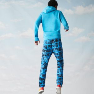 Толстовка Lacoste POLAROID , цвет голубой, для мужчин