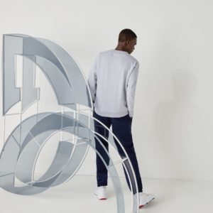 Толстовка Lacoste , цвет серый, для мужчин