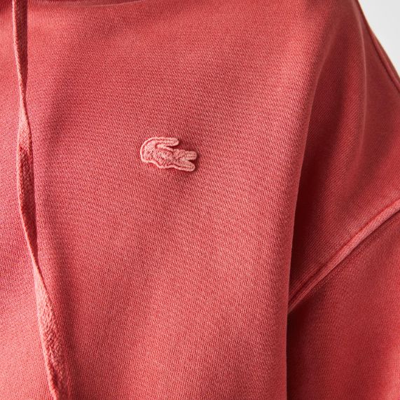Толстовка Lacoste , цвет розовый, для мужчин Толстовка Lacoste , цвет розовый, для мужчин