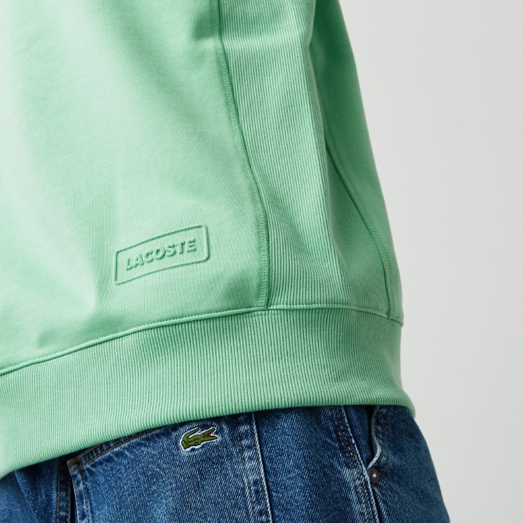 Толстовка Lacoste , цвет зеленый, для мужчин Толстовка Lacoste , цвет зеленый, для мужчин