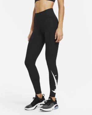 Женские слегка укороченные беговые леггинсы со средней посадкой Nike Swoosh Run Nike Swoosh Run