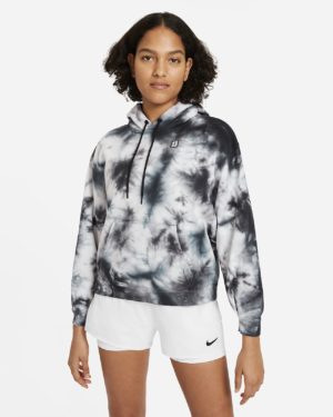 Женская теннисная худи с окрашиванием тай-дай NikeCourt NikeCourt