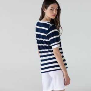 Футболка Lacoste , цвет серый, для женщин