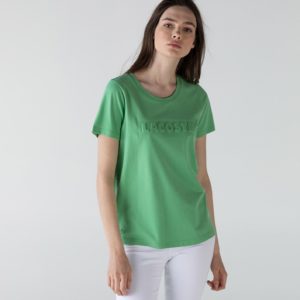 Футболка Lacoste , цвет бордовый, для женщин