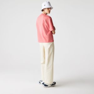 Футболка Lacoste , цвет розовый, для женщин