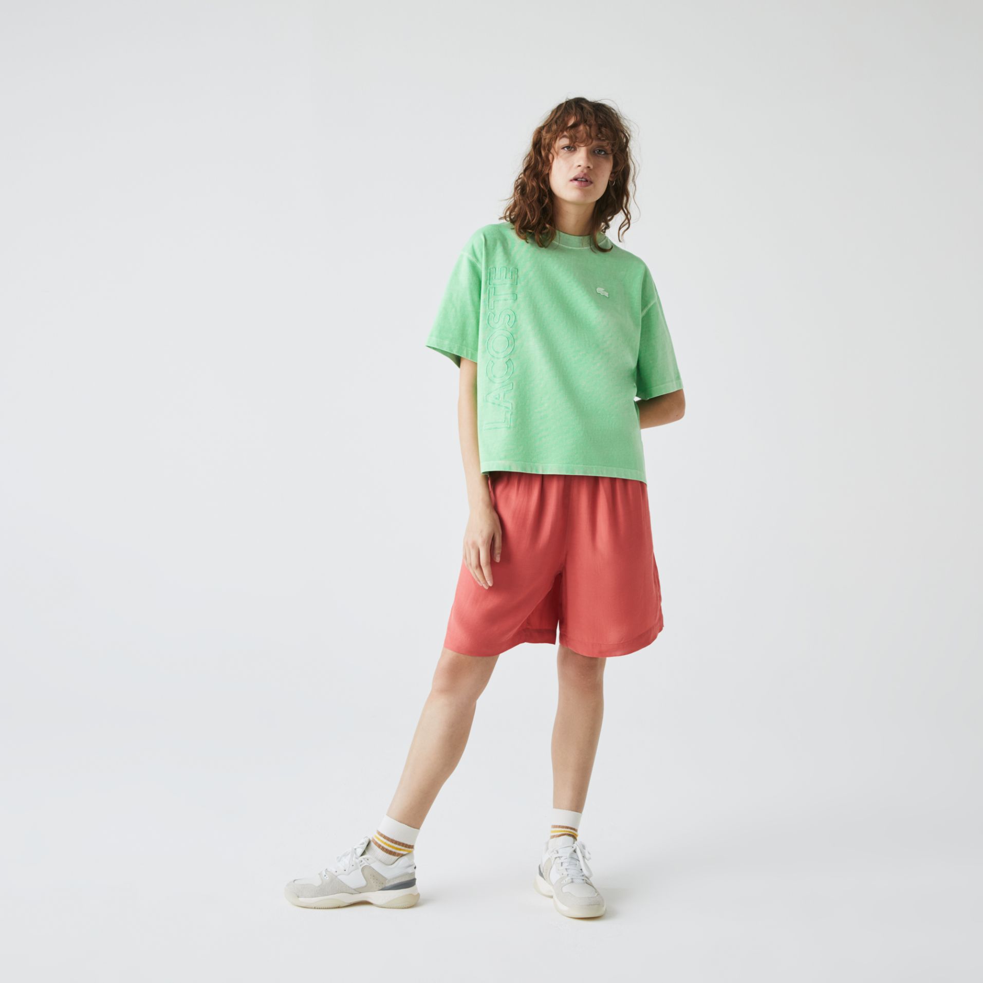Футболка Lacoste , для женщин Футболка Lacoste , для женщин