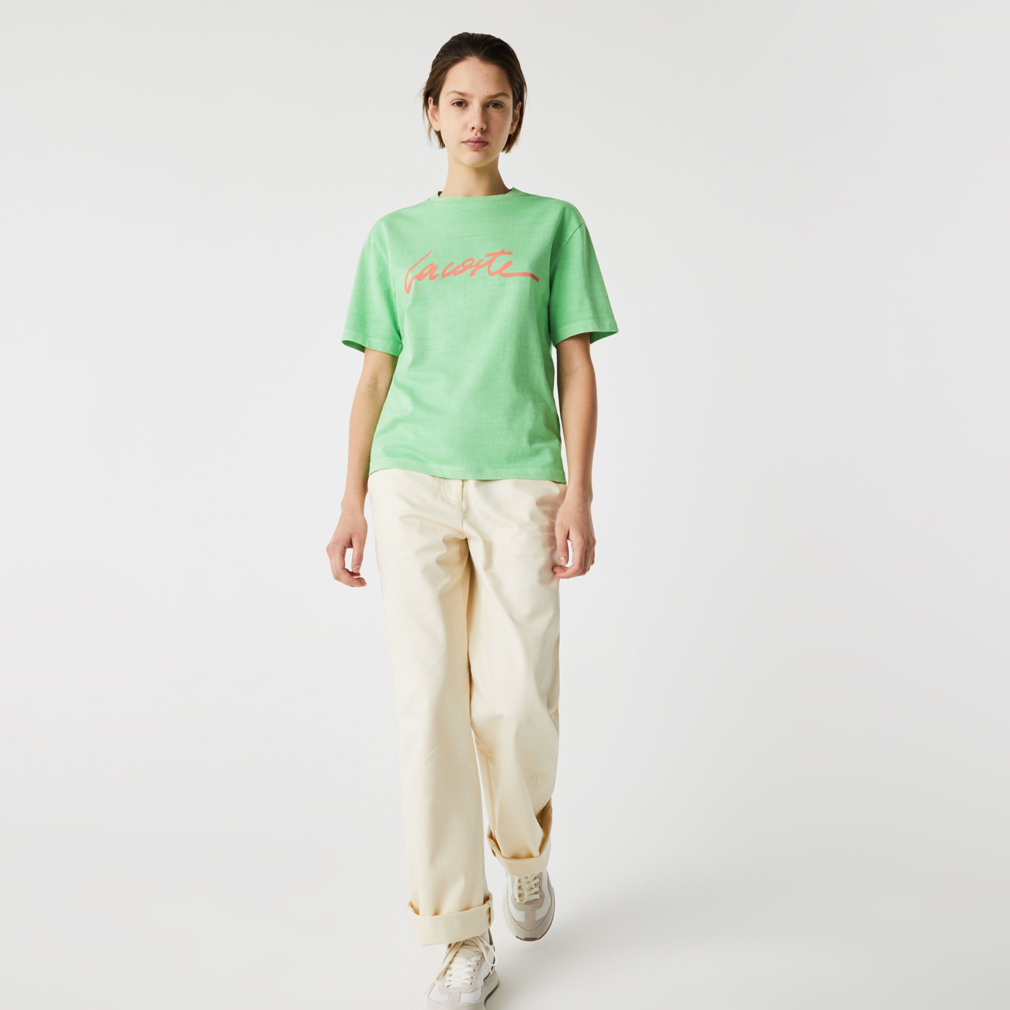 Футболка Lacoste , для женщин Футболка Lacoste , для женщин