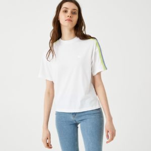 Футболка Lacoste , для женщин Футболка Lacoste , для женщин