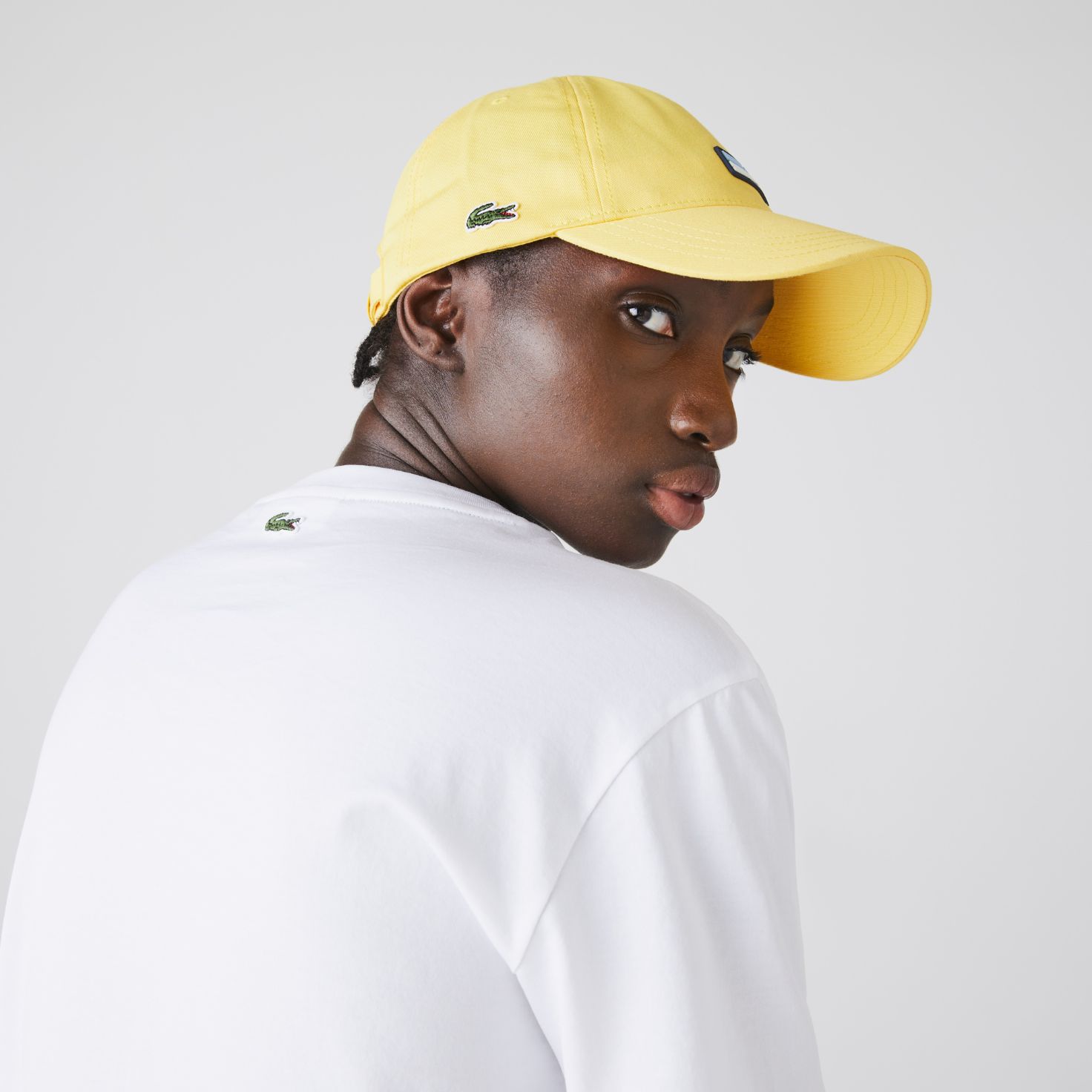 Футболка Lacoste , цвет белый, для женщин Футболка Lacoste , цвет белый, для женщин