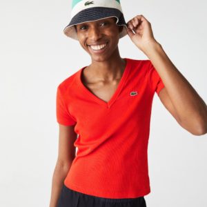 Футболка Lacoste , для женщин Футболка Lacoste , для женщин