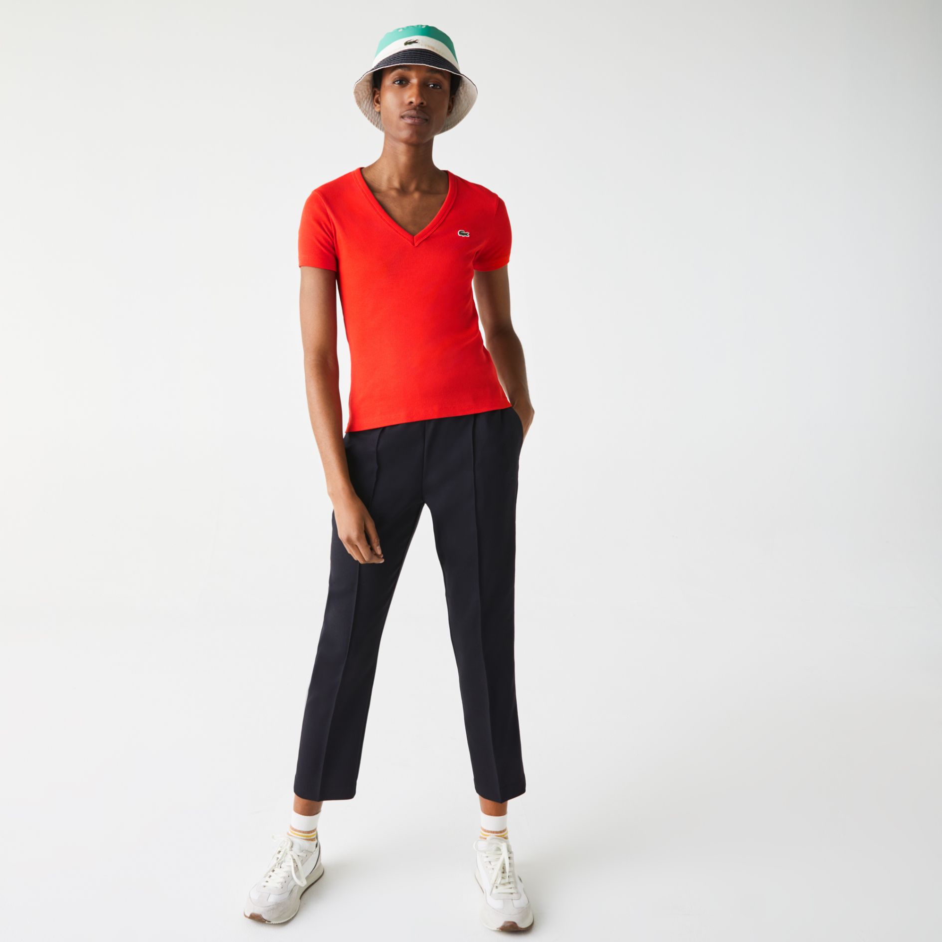 Футболка Lacoste , для женщин Футболка Lacoste , для женщин