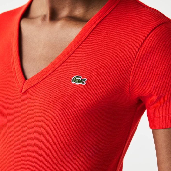 Футболка Lacoste , для женщин Футболка Lacoste , для женщин
