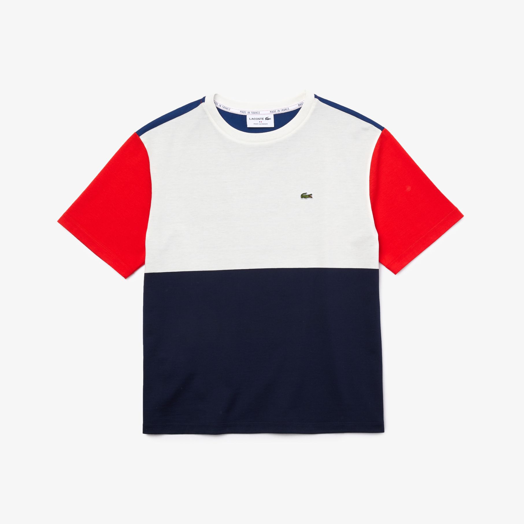 Футболка Lacoste , цвет разноцветный, для женщин Футболка Lacoste , цвет разноцветный, для женщин