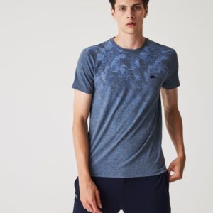 Футболка Lacoste , цвет синий, для мужчин