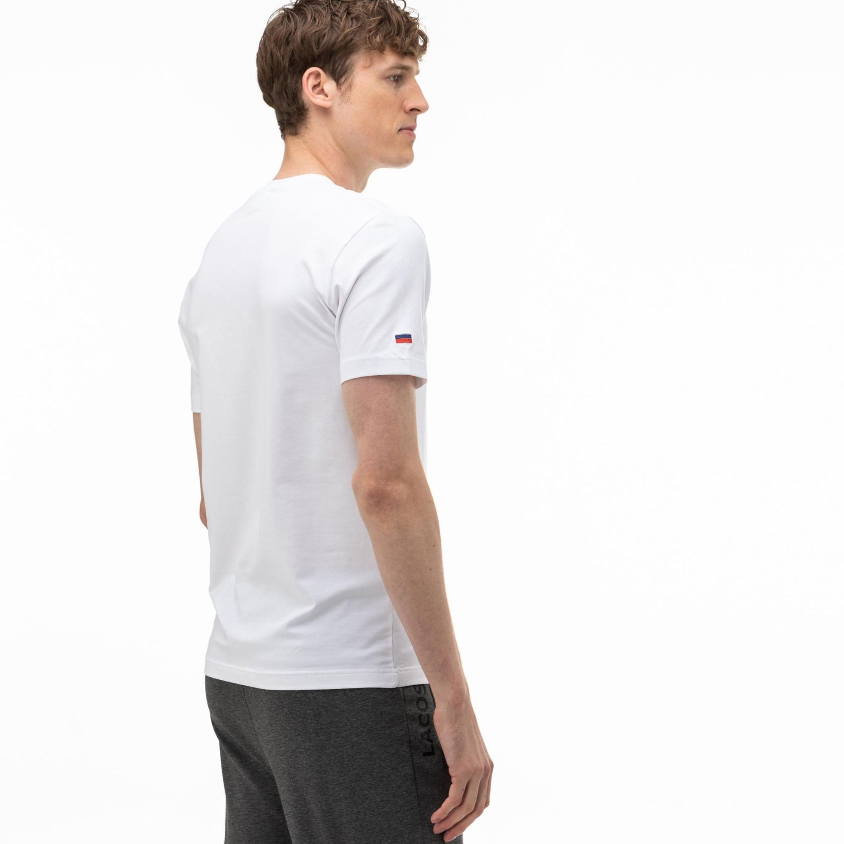 Футболка Lacoste , для мужчин Футболка Lacoste , для мужчин