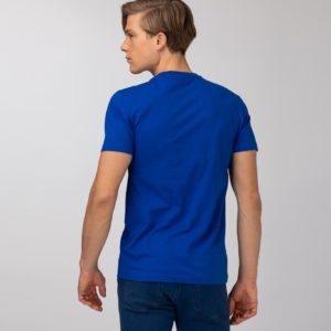 Футболка Lacoste , цвет голубой, для мужчин
