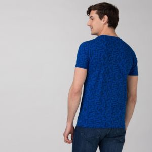 Футболка Lacoste , цвет синий, для мужчин