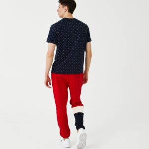 Футболка Lacoste , цвет синий, для мужчин