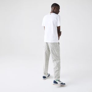 Футболка Lacoste , цвет белый, для мужчин